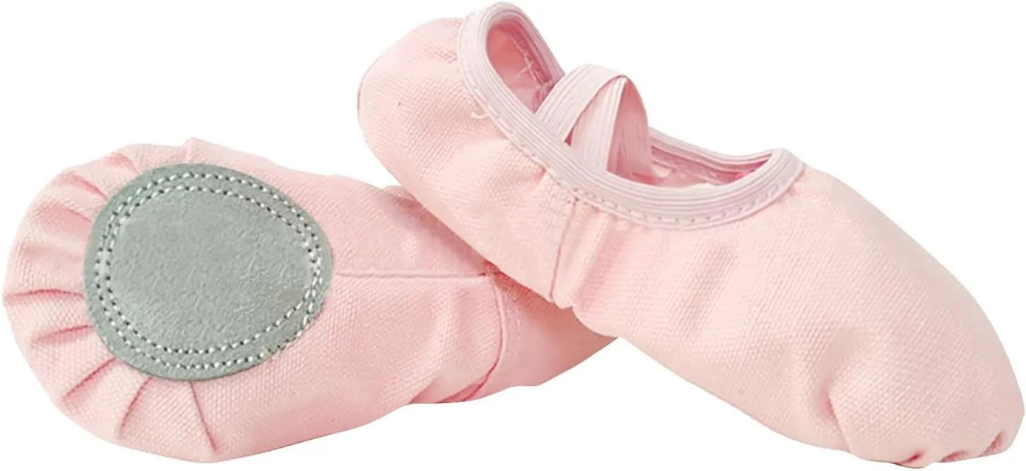 Ballet Shoes for Girls Toddler Ballet Slippers Soft Leather Shoes Toddler Little Kid Boys Girls Dance Shoes