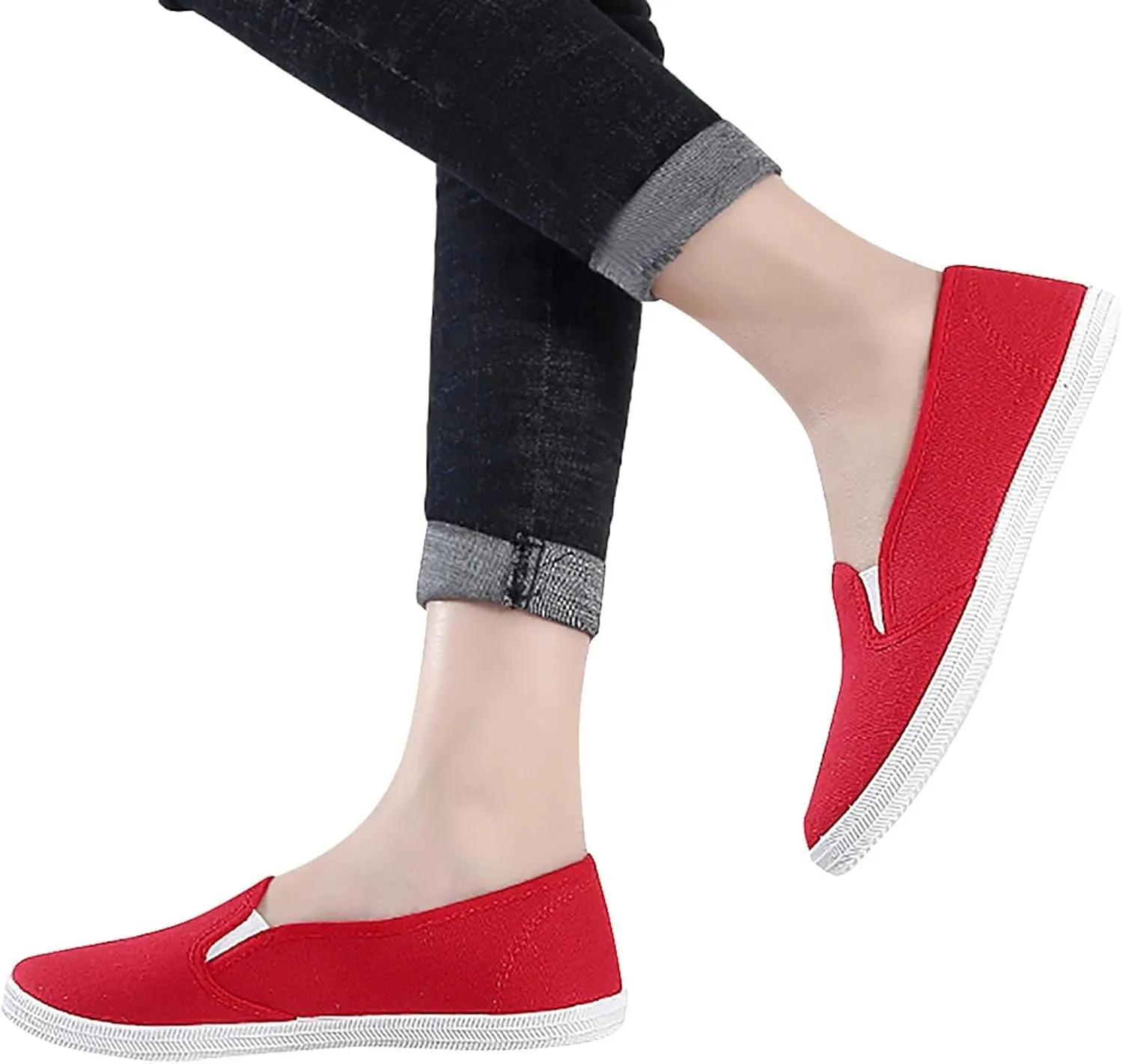 Barefoot Shoes Women Wide Women Loafers Comfortable Round Toe Flats ComfortableFashion Casual Comfy Soft Christmas Print Shoes Women Basketball Shoes for Men