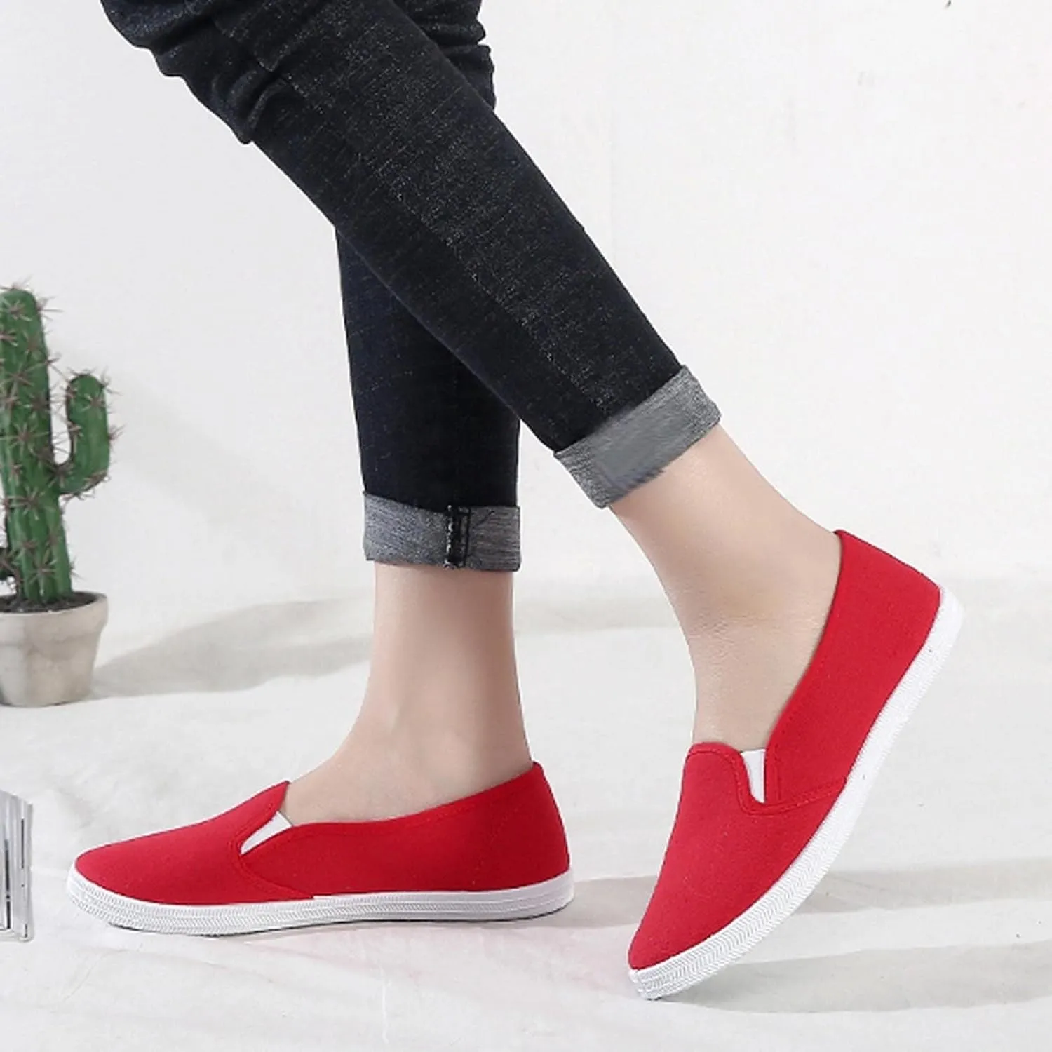 Barefoot Shoes Women Wide Women Loafers Comfortable Round Toe Flats ComfortableFashion Casual Comfy Soft Christmas Print Shoes Women Basketball Shoes for Men
