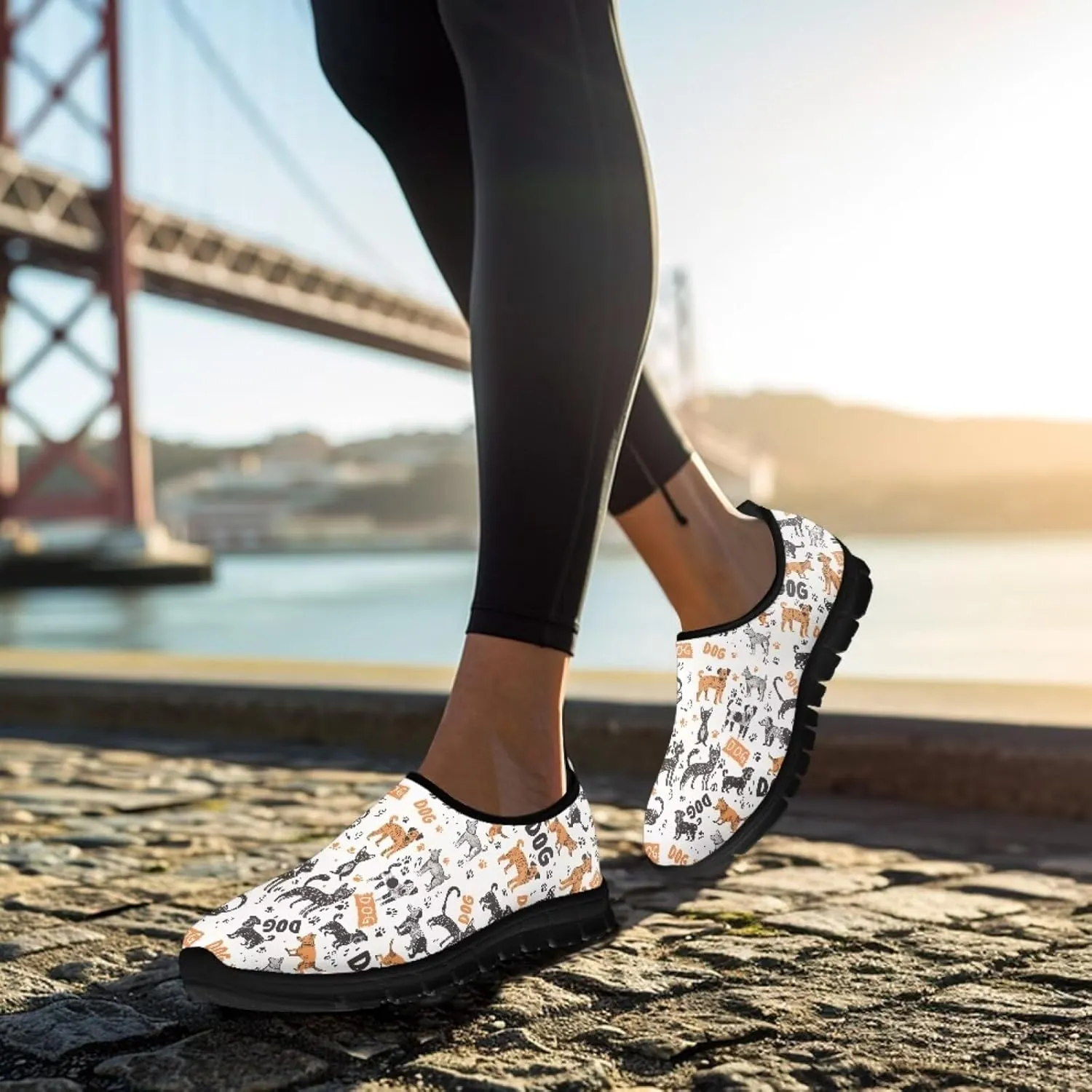 Binienty Casual Loafers Women Non Slip Work Shoes Wide Width Low-Cut Flat Sneakers Everyday Footwear