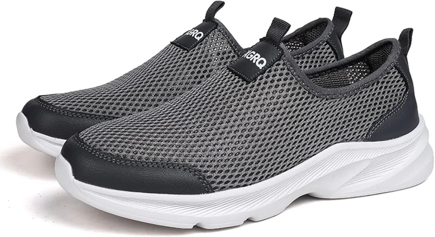 Casual Walking Shoes Men Sports Shoes Fashionable Simple and Solid Color The New Pattern Summer Non Slip Thick Mesh