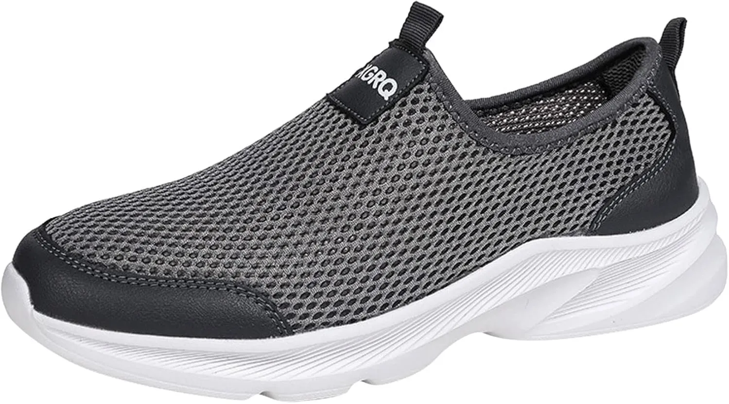Casual Walking Shoes Men Sports Shoes Fashionable Simple and Solid Color The New Pattern Summer Non Slip Thick Mesh