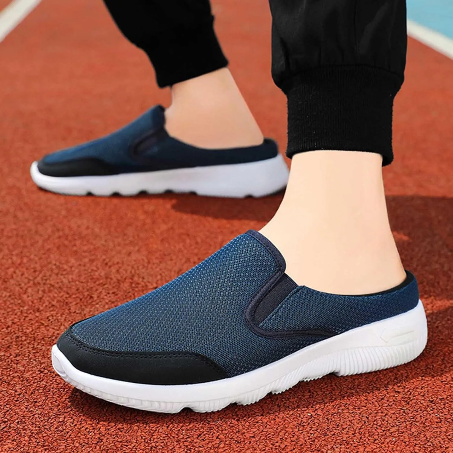 Casual Walking Shoes Men's Comfortable and Breathable Slip On Casual Shoes