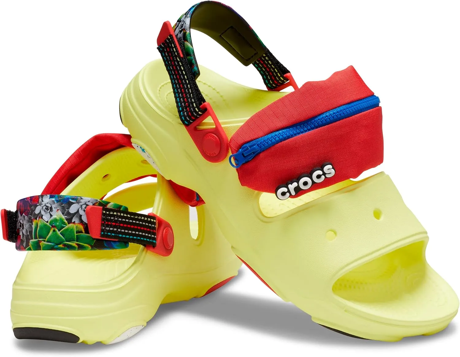 Crocs Unisex-Adult All-Terrain Sandals Zipper Pouch