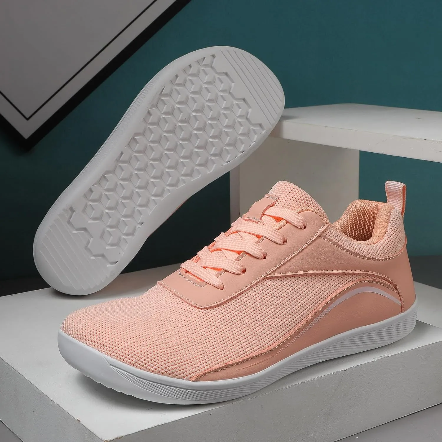 Fashion Sneakers Casual Shoe for Men Couple Mesh Sports Casual Shoes Breathable Flat Bottom Lightweight Plus Size