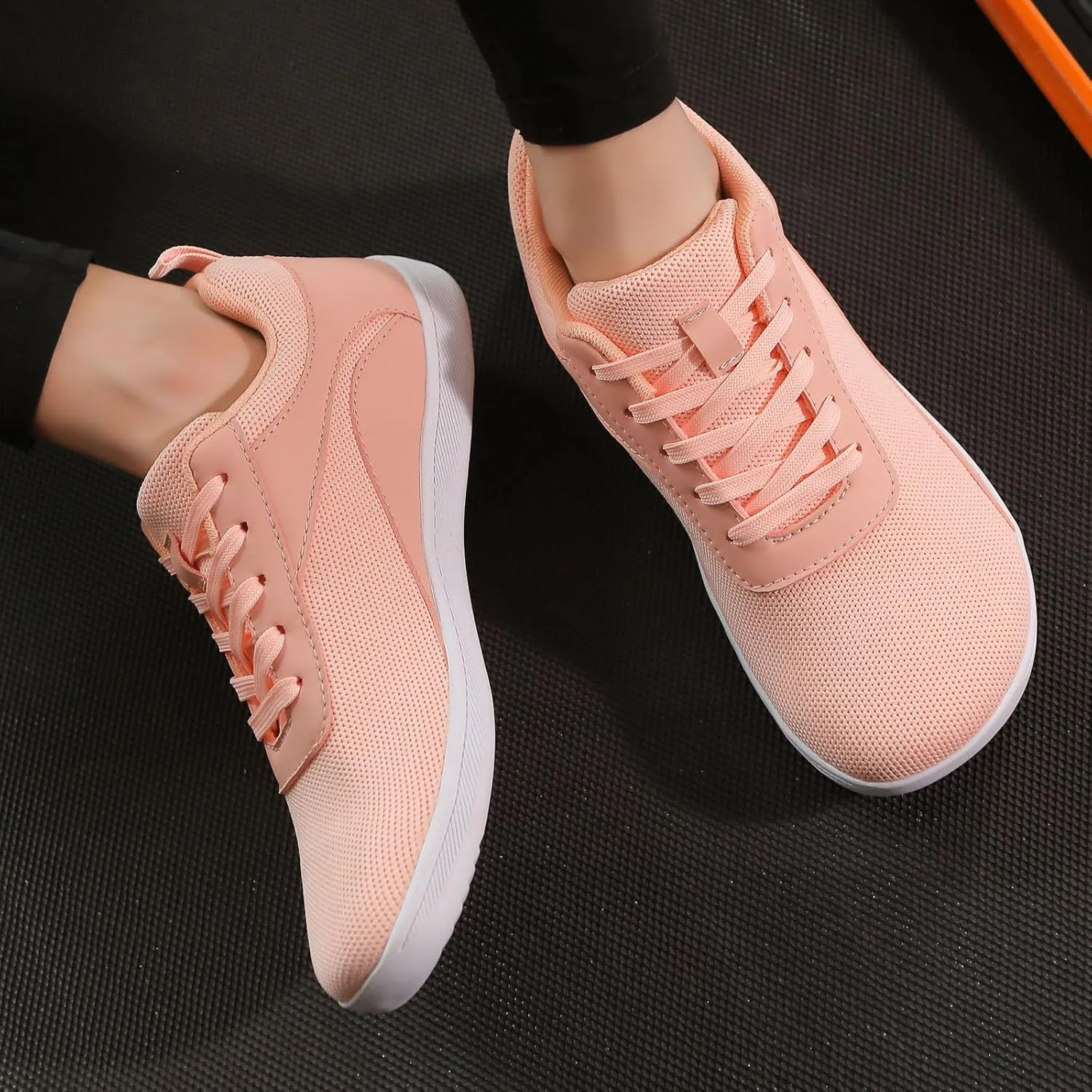 Fashion Sneakers Casual Shoe for Men Couple Mesh Sports Casual Shoes Breathable Flat Bottom Lightweight Plus Size