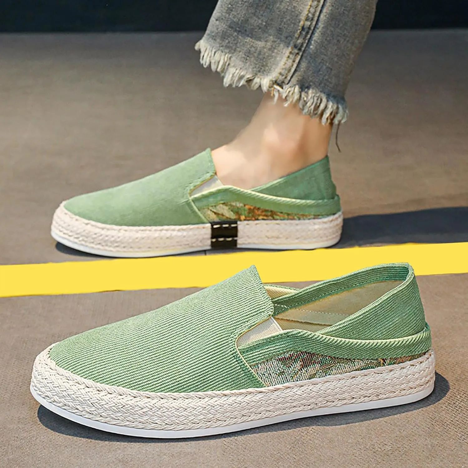 Fashion Sneakers Comfortable Half Drag Men's Shoes Summer 2023 New Use Board Shoes Men's Models A Footstool Single