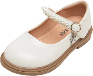 Girls Dress Shoes Mary Jane Double Straps High Heel Wedding Party for Little/Big Kids Shoes for Toddler Sneakers Girl