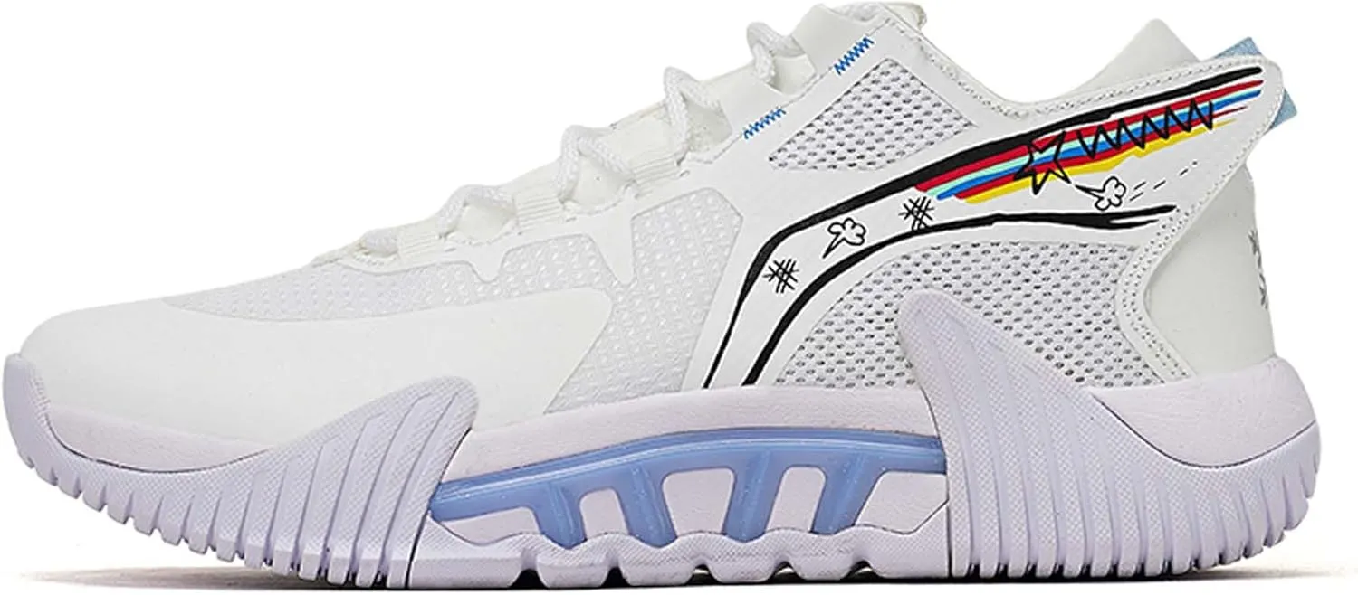 High-top Men's Basketball Shoes Teenagers Breathable Non-Slip Outdoor Sneakers Women's Fitness Cushioning Training Tennis Shoes