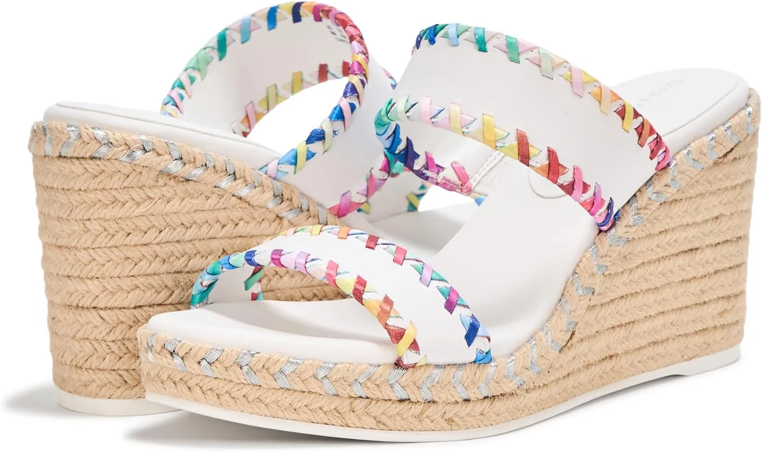 KARL LAGERFELD Women's Everyday Cushioned Insole Cybil-Ankle Strap Sandal Wedge