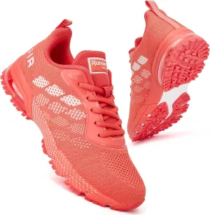 KPP Running Shoes, Black/Purple, Breathable Mesh, Cushioning