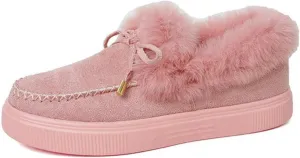 Ladmiple Winter Boots For Women 2023 Snow Warm Ankle Booties Slip On Outdoor Fur Lined Comfortable Fashion Walking Shoes