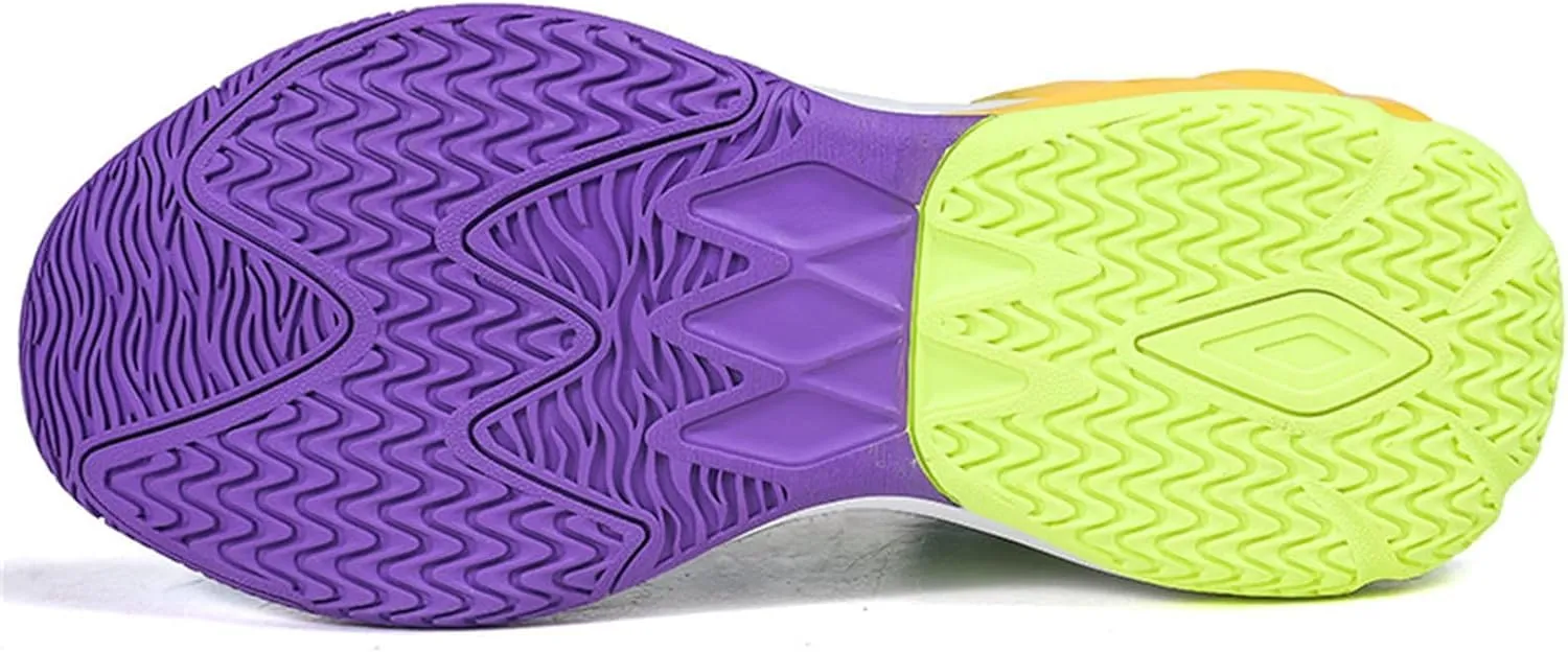 Mens Basketball Shoes Breathable Running Shoes Non Slip Outdoor Youth Fashion Sneakers Sport Trainer Tennis Shoes