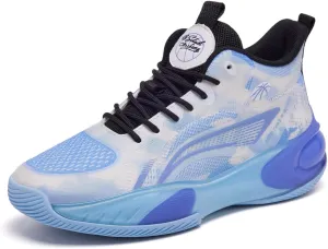 Mens Basketball Shoes Fashion Sneakers Athletic Comfortable Lightweight Non Slip Outdoor Sport Shoe