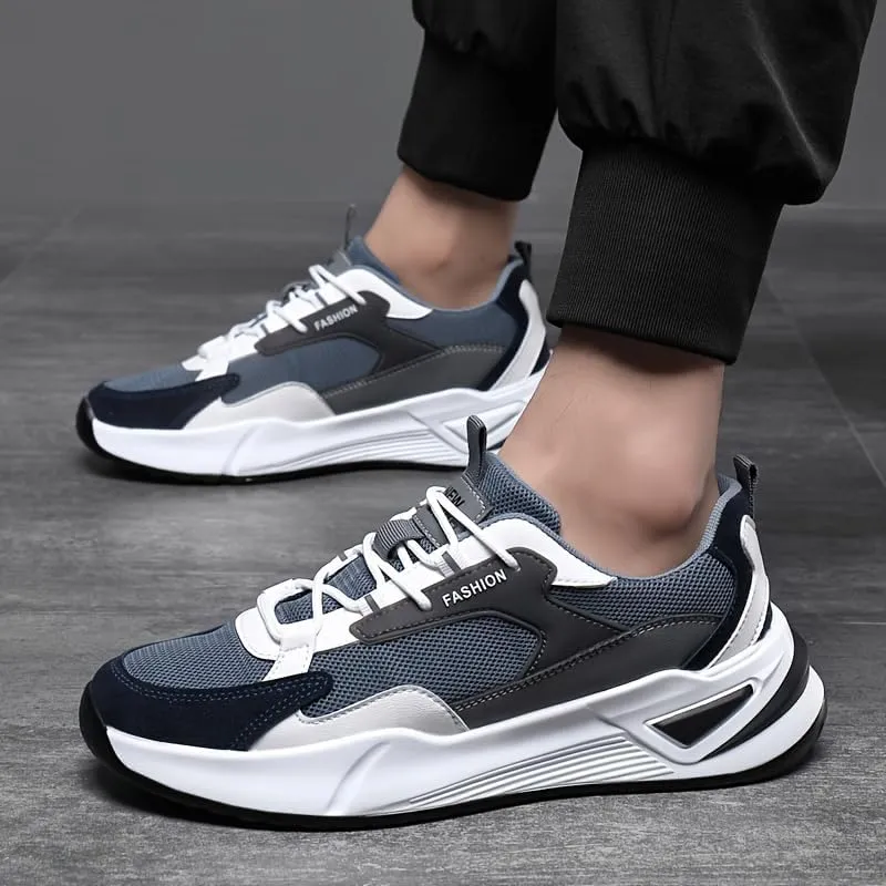 Men's Breathable Low-Top Sneakers Casual Shoes for Everyday Comfort & Style