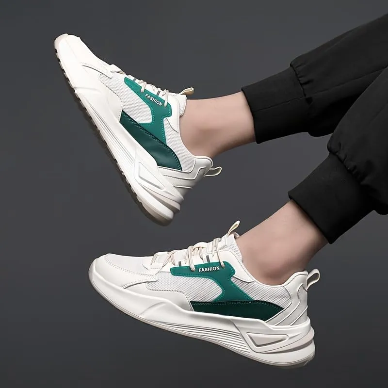 Men's Breathable Low-Top Sneakers Casual Shoes for Everyday Comfort & Style
