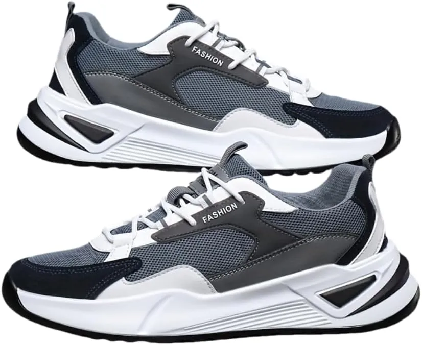Men's Breathable Low-Top Sneakers Casual Shoes for Everyday Comfort & Style