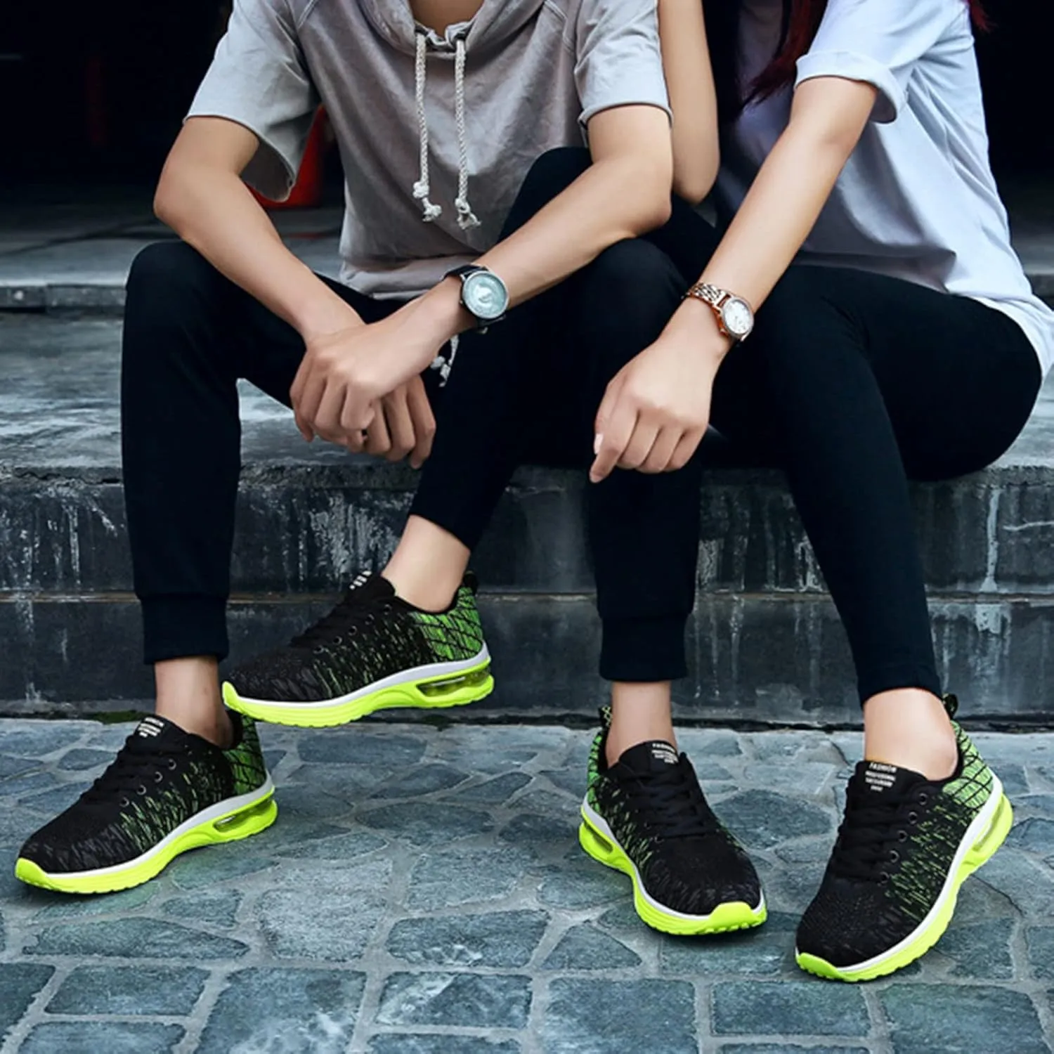 Men's Casual Shoe Lovers Shoes Women's Casual Breathable Mesh Fabric Sports Shoes Warm Women's
