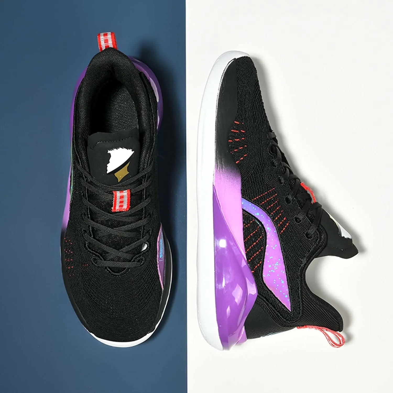 Men's Casual Sneakers Light Breathable Mesh Basketball Shoes Non-Slip Training Running Shoes Outdoor Casual Walking Men's Shoes