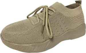 Mens Dress Shoes Mesh Casual Dress Shoes White Platform Sneakers Women's Soft Sole Mesh Comfort Orthopedic Brown Tennis Shoe Cross Trainer Shoe