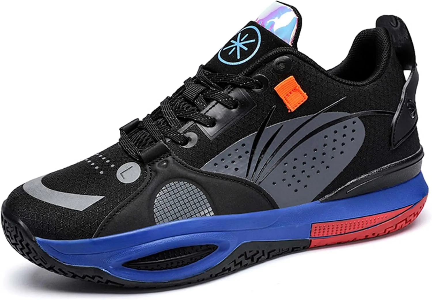 Men's Fashion Basketball Shoes Lightweight Sneakers Non-Slip Training Running Shoes Outdoor Casual Walking Sneakers Breathable Lightweight Tennis Shoes