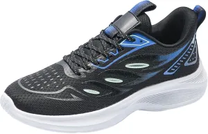 Men's Lightweight Cushion Sneakers Casual Sneaker Mesh Breathable Walking Shoe Men's Comfortable Diabetic Shoes