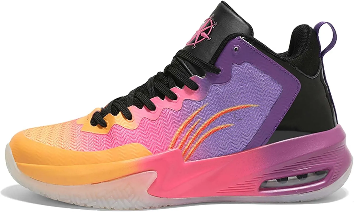 Men's Professional Basketball Shoes Indoor and Outdoor Non-Slip Cushioning Match Training Shoes Teenagers Breathable Running Shoes Women's Fashion Tennis Sneakers