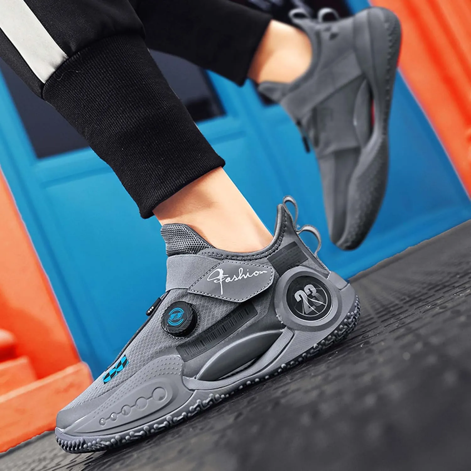 Men's Professional Basketball Shoes Non-Slip Training Low Top Sports Running Shoes Teenagers Fashion Sneakers Women's Outdoor Casual Sports Walking Shoes