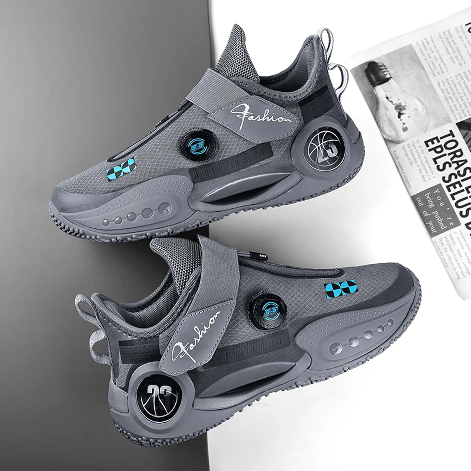 Men's Professional Basketball Shoes Non-Slip Training Low Top Sports Running Shoes Teenagers Fashion Sneakers Women's Outdoor Casual Sports Walking Shoes