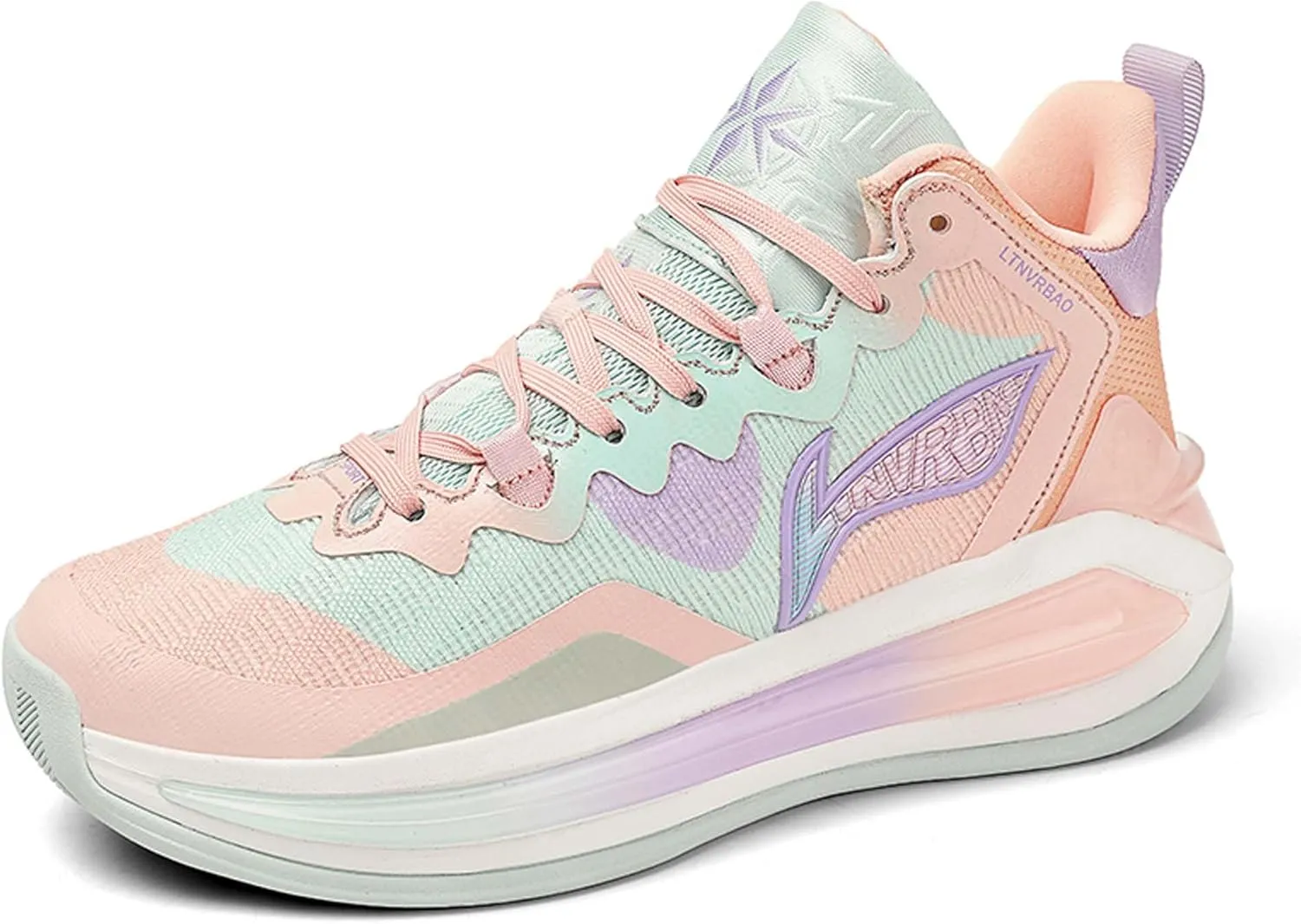 Men's Professional High Top Basketball Shoes Teenagers Fashion Sneakers Women's Indoor Non-Slip Cushioning Training Running Tennis Match Shoes