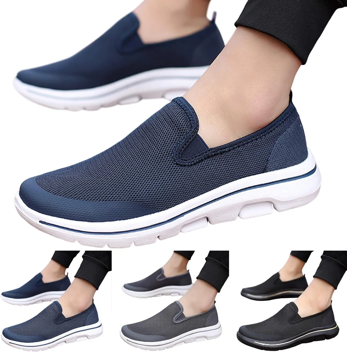 Men's Shoes Mens Tennis Shoes Sneaker for Men Slip on Shoe for Men for Everyday and Travel Running Trail Sneaker