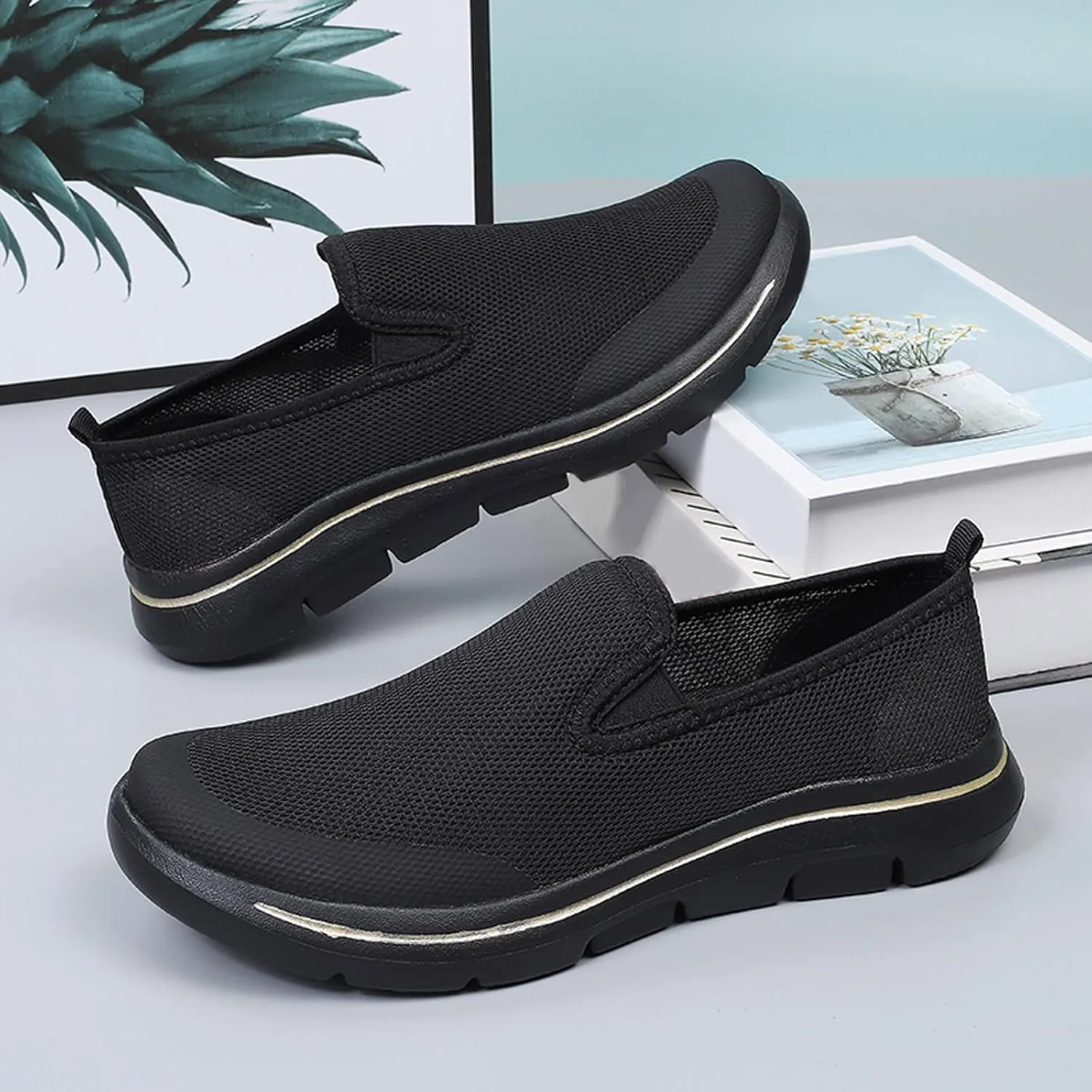 Men's Shoes Mens Tennis Shoes Sneaker for Men Slip on Shoe for Men for Everyday and Travel Running Trail Sneaker