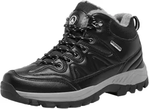 Men's Slip Shoes Men Winter Sneakers Outdoor Shoes Padded Warm Cotton Lightweight Hiking Large Size Hiking