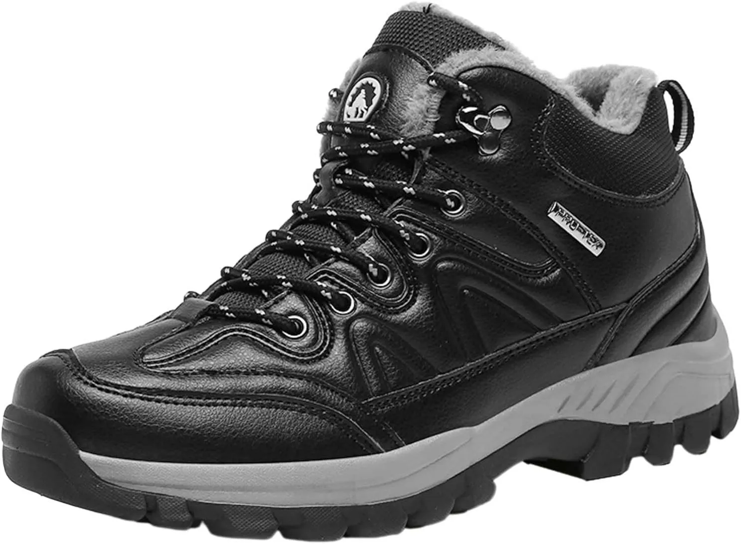 Men's Slip Shoes Men Winter Sneakers Outdoor Shoes Padded Warm Cotton Lightweight Hiking Large Size Hiking