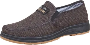 Men's Sneakers Fashion All Season Men Casual Shoes Flat Non Slip Lightweight Cloth Upper Spring Color Comfortable Slip