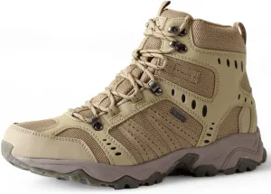 Men's Tactical Boots Waterproof Lightweight Hiking Boots Work Boots Breathable Desert Boots