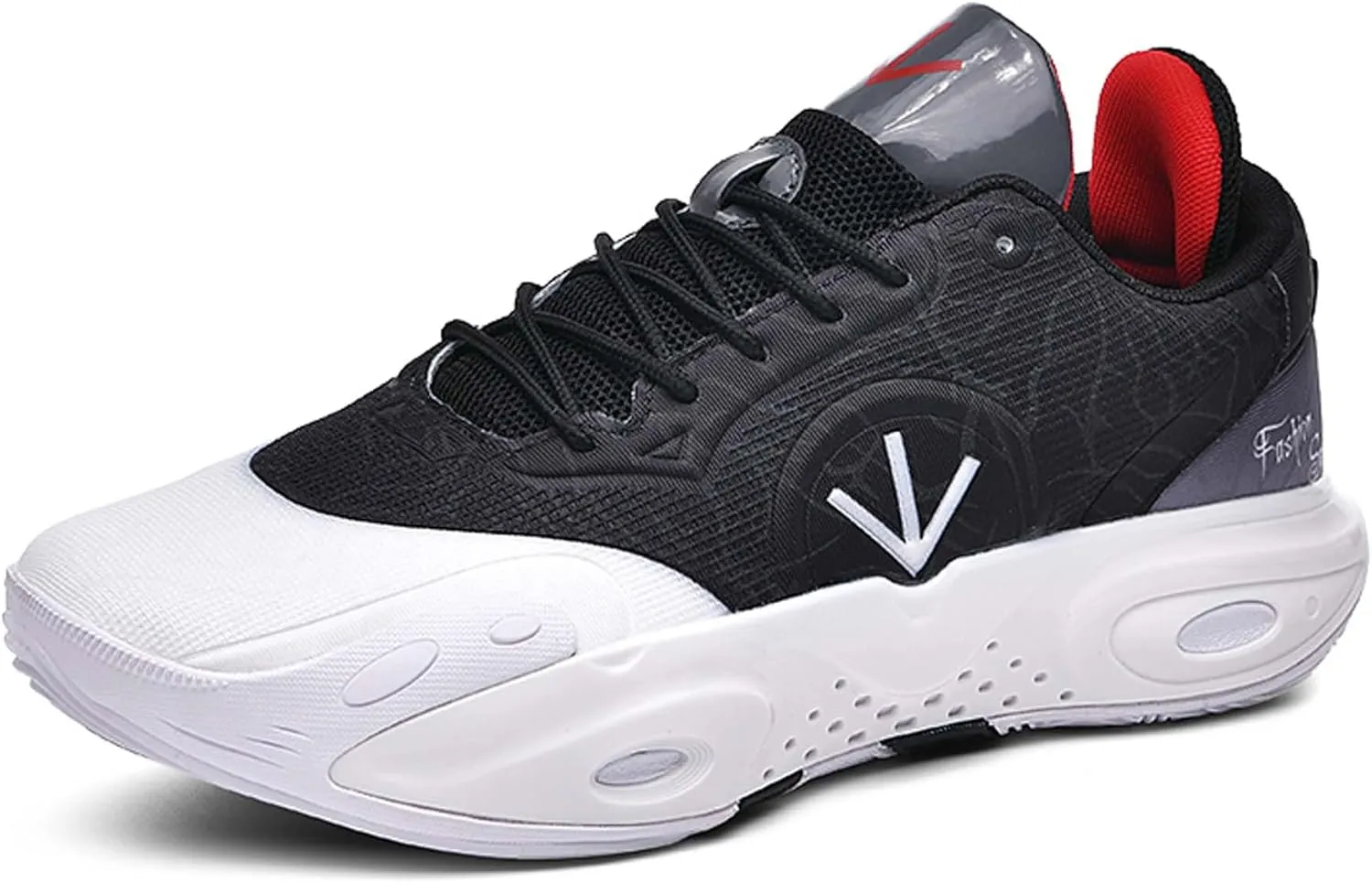 Mens Womens Basketball Shoes Lightweight Wear Resistant Comfortable Breathable Sneakers