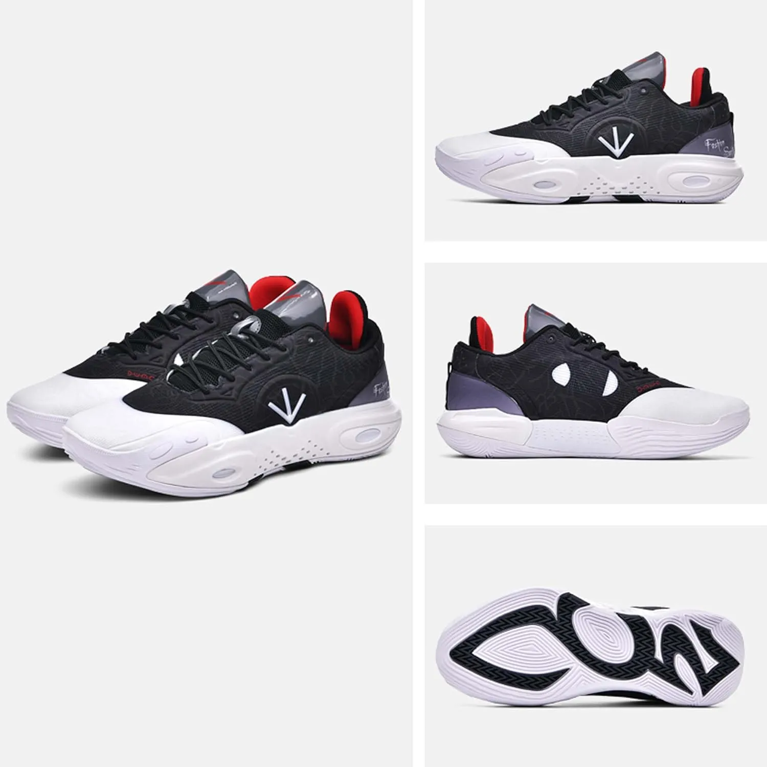 Mens Womens Basketball Shoes Lightweight Wear Resistant Comfortable Breathable Sneakers