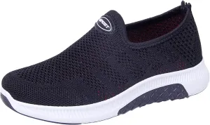 Plantar Fasciitis Work Shoes Women Non Slip Tenis Antideslizantes para Mujer Azul Marino Black Sneakers for Women Casual Sneakers for Women 2023 Wide Toe Non Slip Work Shoes Womens