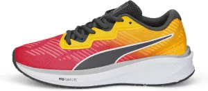 PUMA Men's Aviator Running Shoes, Black-Silver, 12