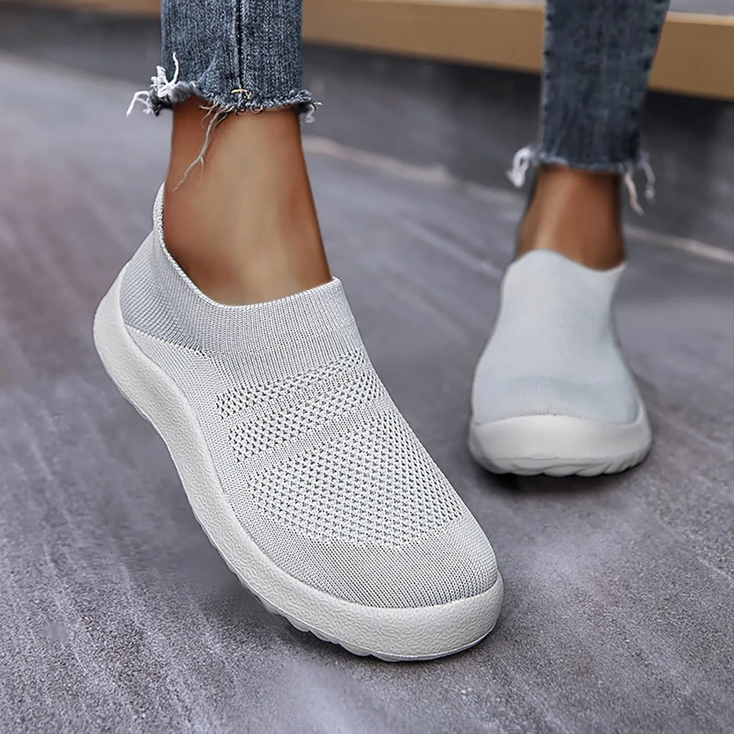 SBGMoSJ Wide Toe Box Gym Shoes Women Women's Hiking Shoes Lightweight Womens Casual Shoes for Bootcut Jeans Women Sneakers Black Size 9 Womens Walking Sneakers Size 8.5 Wide