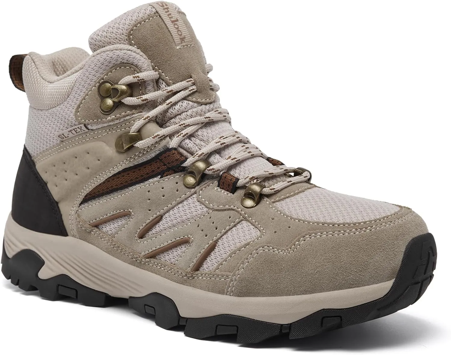 SHULOOK Women's Waterproof Hiking Boots Outdoor Trekking Camping Trail Hiking Boots