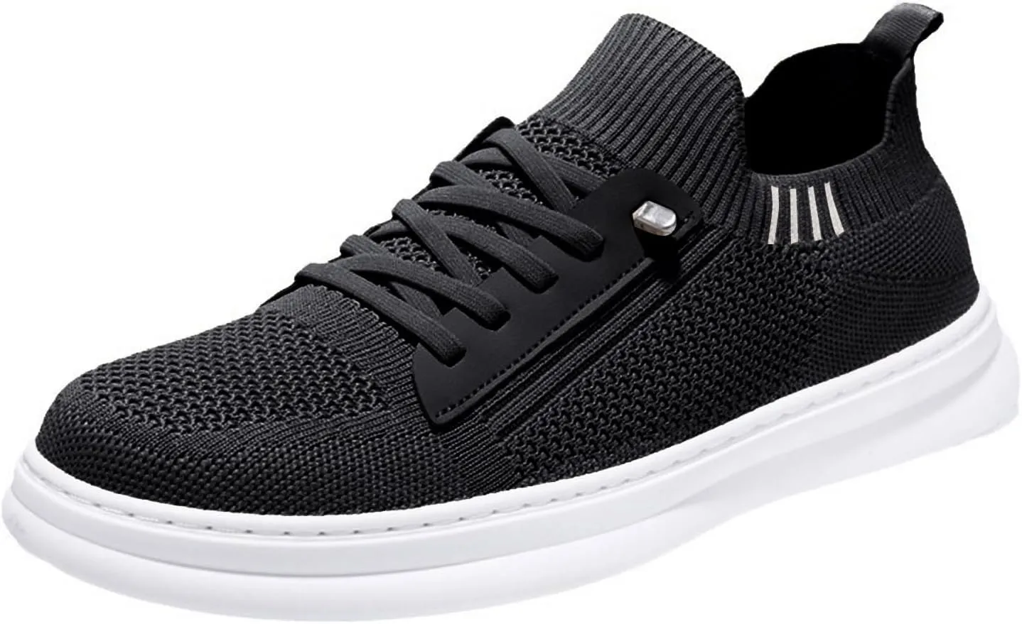 Sneakers Business Breathable Fashion Summer and Men Sneakers Fly Woven Mesh Breathable and Comfortable Slip On