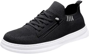 Sneakers Business Breathable Fashion Summer and Men Sneakers Fly Woven Mesh Breathable and Comfortable Slip On