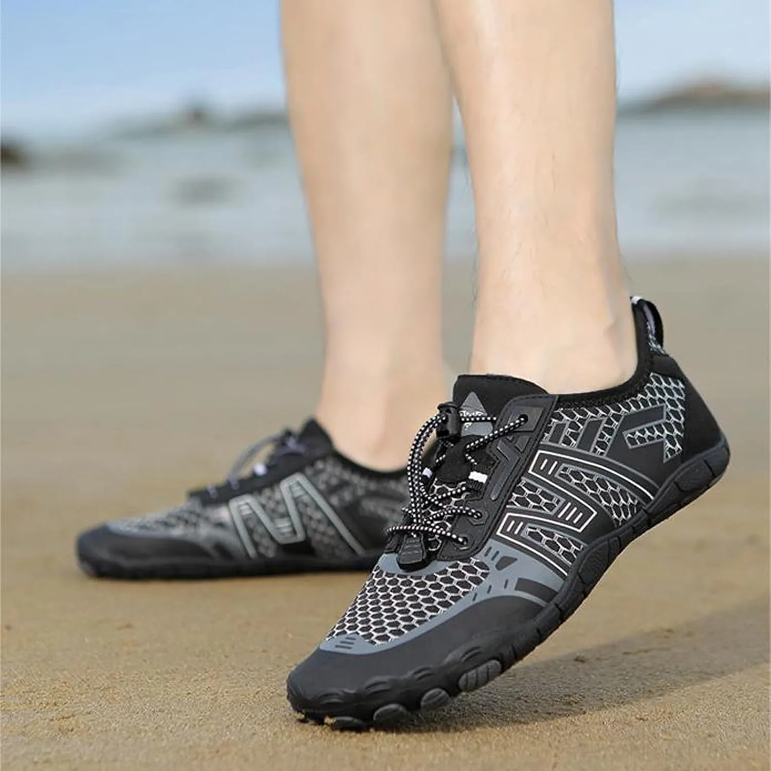 Tennis Shoes for Men Mens Casual Shoe Men's Sneaker Lightweight Breathable Mesh Slide Shoe Casual Shoes Men