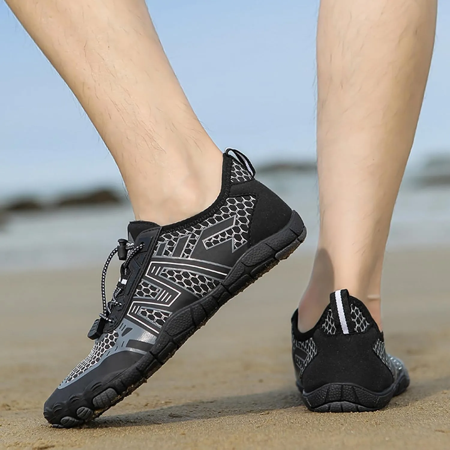 Tennis Shoes for Men Mens Casual Shoe Men's Sneaker Lightweight Breathable Mesh Slide Shoe Casual Shoes Men