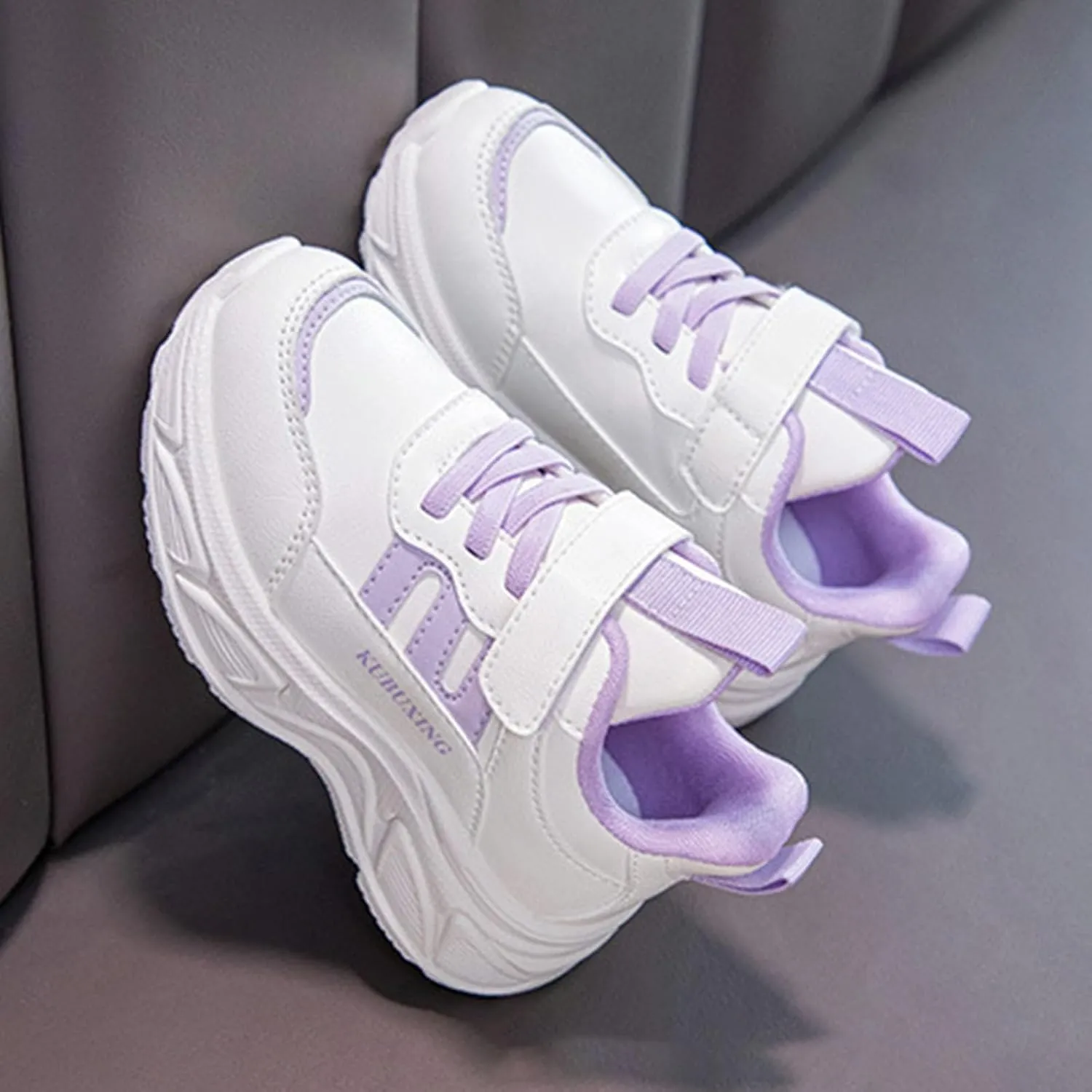 Toddler Big Kids Shoes Boys Girls Breathable Sneakers Athletic Running Shoes Casual White Sports Sneakers for Girls