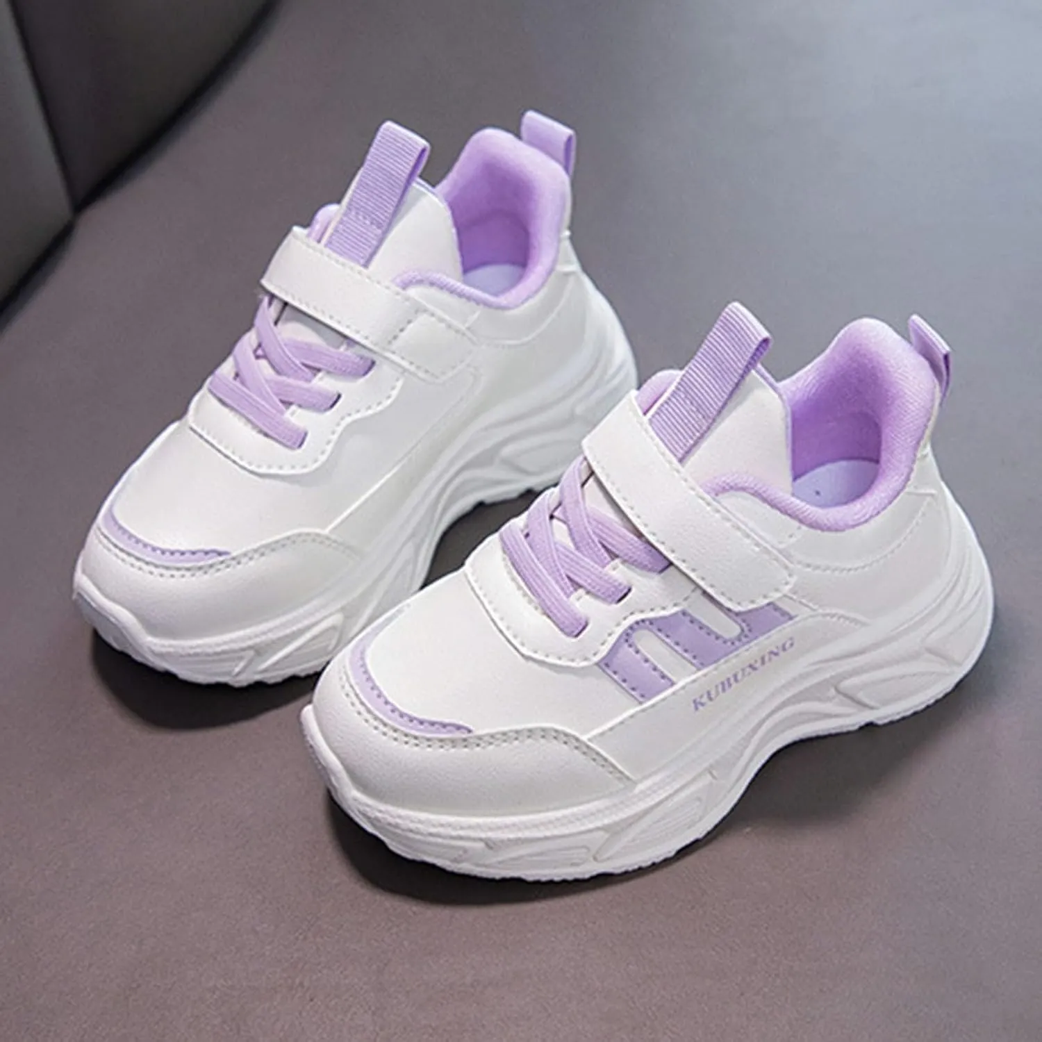 Toddler Big Kids Shoes Boys Girls Breathable Sneakers Athletic Running Shoes Casual White Sports Sneakers for Girls