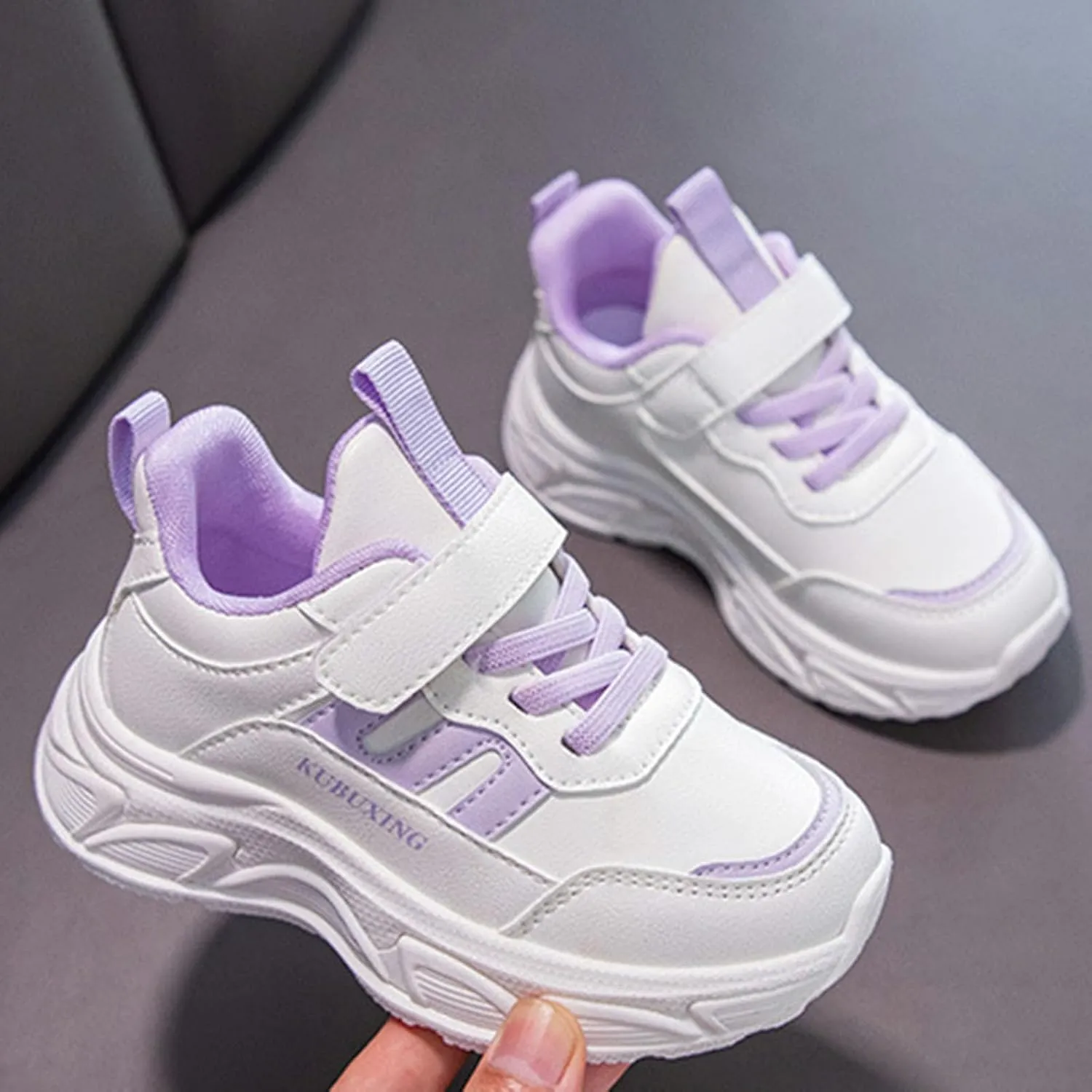 Toddler Big Kids Shoes Boys Girls Breathable Sneakers Athletic Running Shoes Casual White Sports Sneakers for Girls