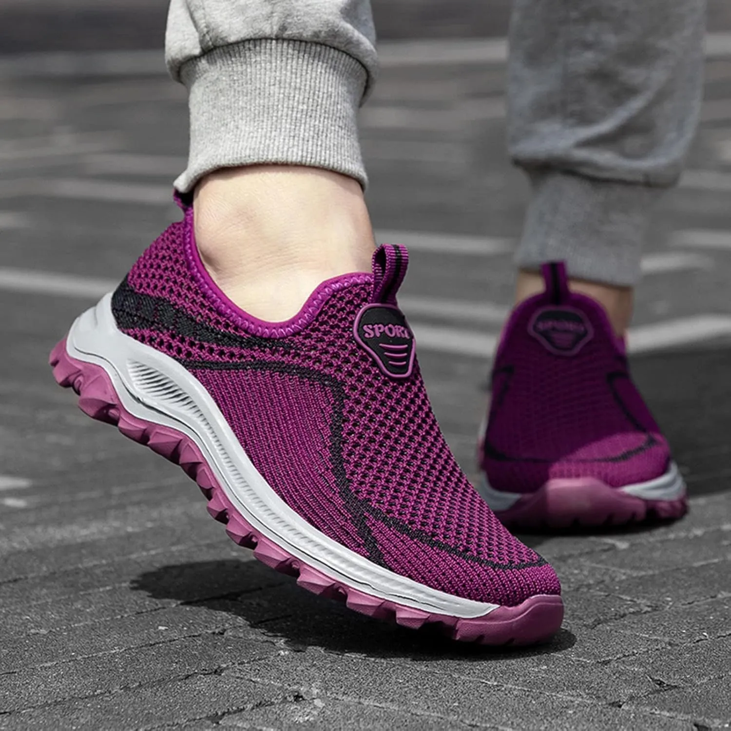Walking Driving Shoes Loafers for Women Ladies Breathable Casual Lightweight Sports Women Shoes Espadrilles Workout Gym Outdoor Shoes